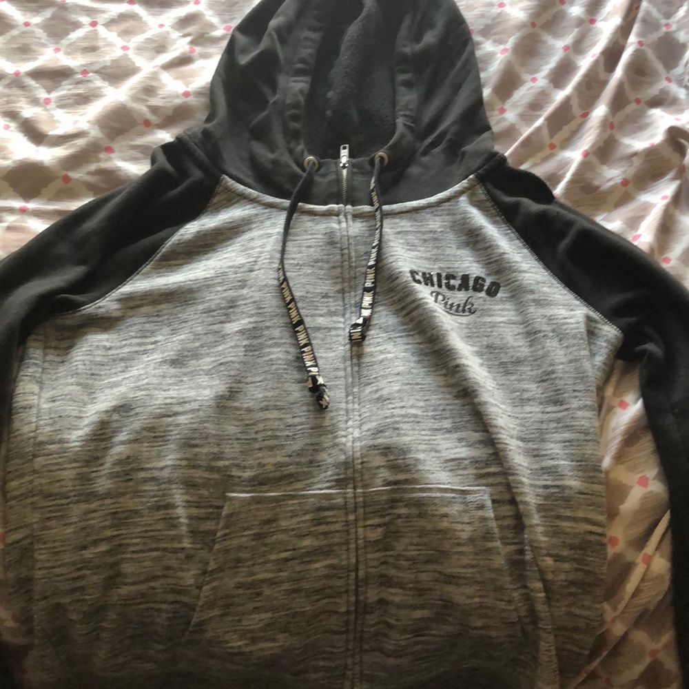 Pink hoodie- Chicago